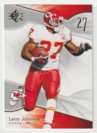 Larry Johnson - Kansas City Chiefs (NFL Football Card) 2009 Upper Deck SP Authentic Retail # 53 Mint