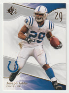 Joseph Addai - Indianapolis Colts (NFL Football Card) 2009 Upper Deck SP Authentic Retail # 59 Mint