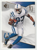 Reggie Wayne - Indianapolis Colts (NFL Football Card) 2009 Upper Deck SP Authentic Retail # 60 Mint