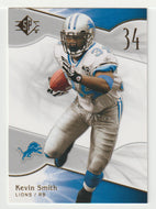 Kevin Smith - Detroit Lions (NFL Football Card) 2009 Upper Deck SP Authentic Retail # 68 Mint