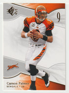 Carson Palmer - Cincinnati Bengals (NFL Football Card) 2009 Upper Deck SP Authentic Retail # 80 Mint