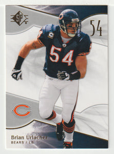 Brian Urlacher - Chicago Bears (NFL Football Card) 2009 Upper Deck SP Authentic Retail # 85 Mint