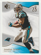 Jonathan Stewart - Carolina Panthers (NFL Football Card) 2009 Upper Deck SP Authentic Retail # 88 Mint