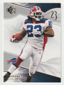 Marshawn Lynch - Buffalo Bills (NFL Football Card) 2009 Upper Deck SP Authentic Retail # 90 Mint