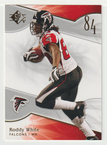 Roddy White - Atlanta Falcons (NFL Football Card) 2009 Upper Deck SP Authentic Retail # 97 Mint