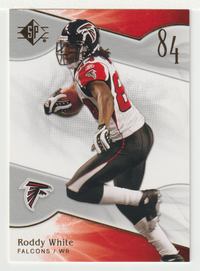 Roddy White - Atlanta Falcons (NFL Football Card) 2009 Upper Deck SP Authentic Retail # 97 Mint