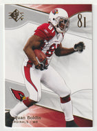 Anquan Boldin - Arizona Cardinals (NFL Football Card) 2009 Upper Deck SP Authentic Retail # 99 Mint