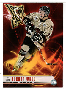 Jordan Wood (BCHL Hockey) - 2010-11 Arby's Westside Warriors # 22 Mint