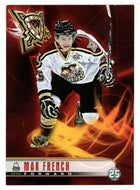 Max French (BCHL Hockey) - 2010-11 Arby's Westside Warriors # 25 Mint