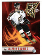 Grayson Downing (BCHL Hockey) - 2010-11 Arby's Westside Warriors # 28 Mint