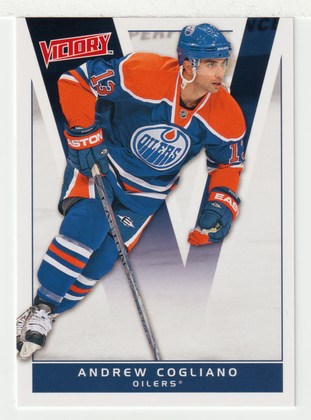 Andrew Cogliano - Edmonton Oilers (NHL Hockey Card) 2010-11 Upper Deck Victory # 72 Mint