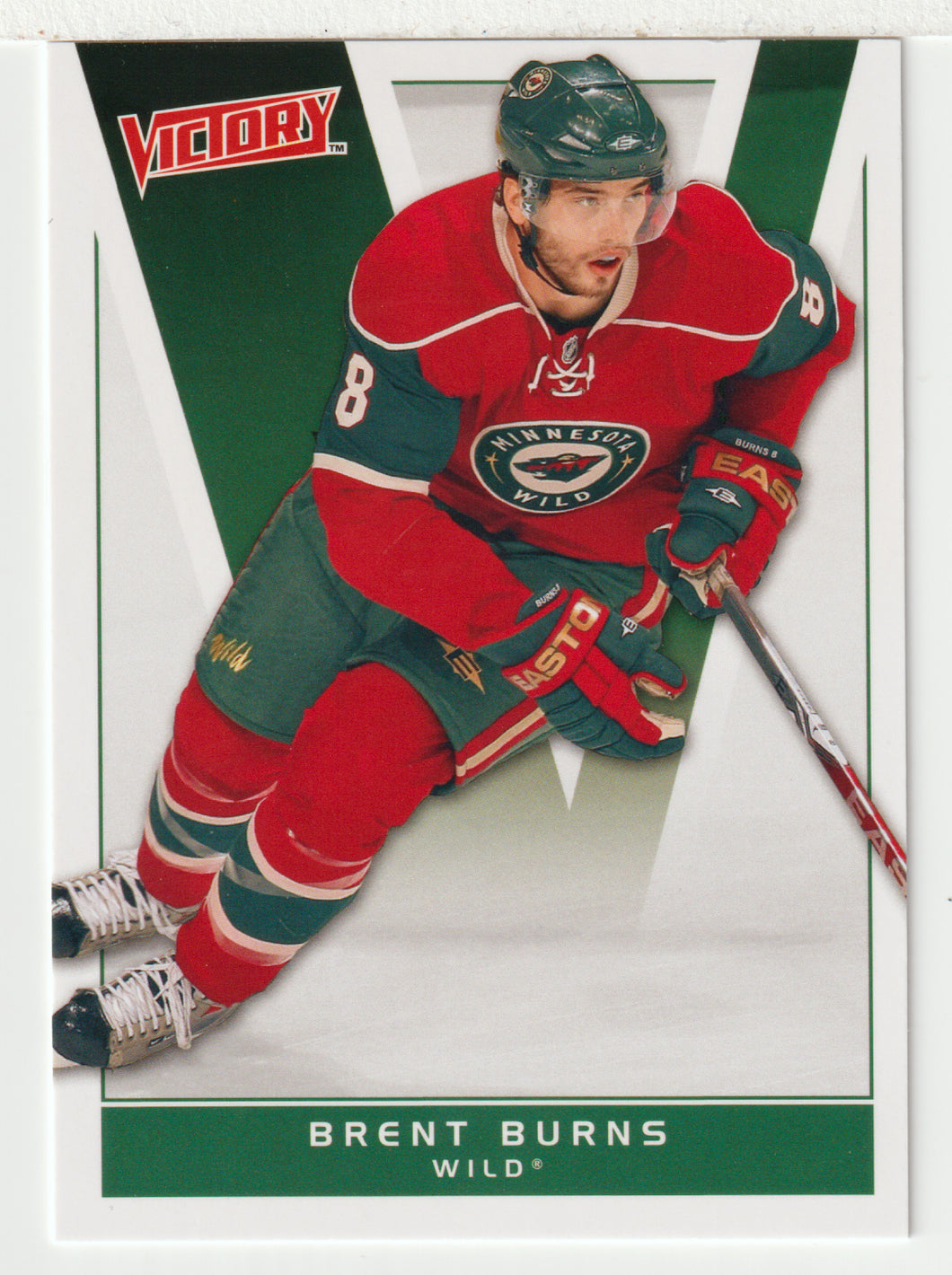 Brent Burns - Minnesota Wild (NHL Hockey Card) 2010-11 Upper Deck Victory # 93 Mint