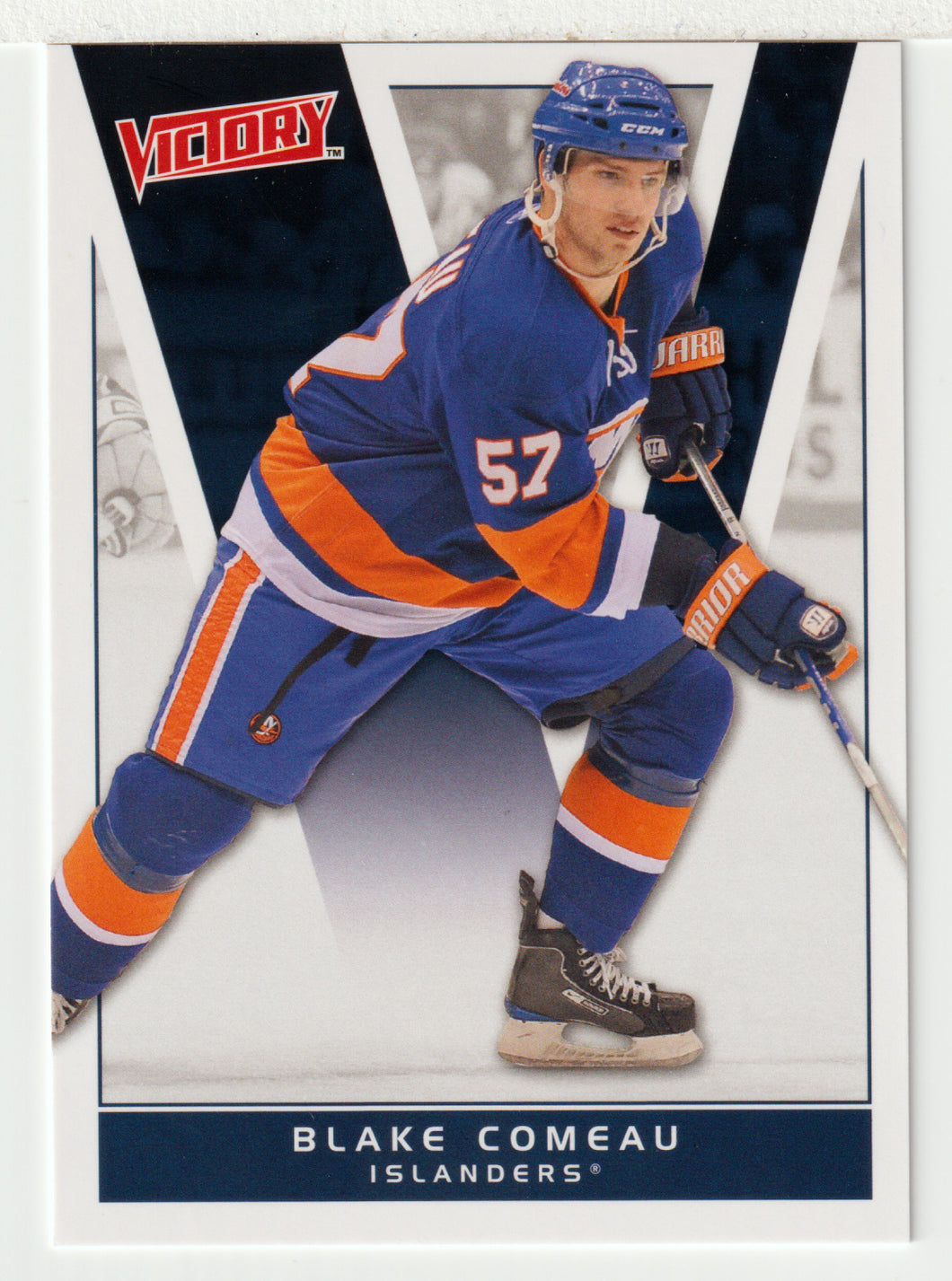 Blake Comeau - New York Islanders (NHL Hockey Card) 2010-11 Upper Deck Victory # 120 Mint