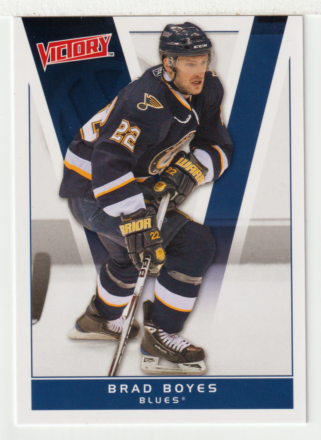 Brad Boyes - St. Louis Blues (NHL Hockey Card) 2010-11 Upper Deck Victory # 167 Mint