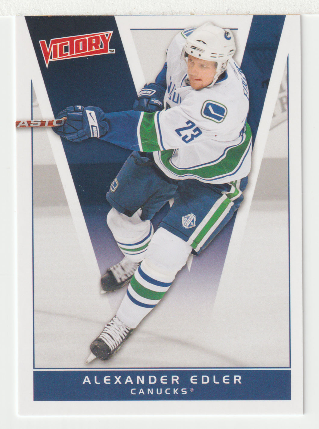 Alexander Edler - Vancouver Canucks (NHL Hockey Card) 2010-11 Upper Deck Victory # 186 Mint