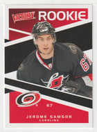 Jerome Samson RC - Carolina Hurricanes (NHL Hockey Card) 2010-11 Upper Deck Victory # 208 Mint
