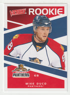 Mike Duco RC - Florida Panthers (NHL Hockey Card) 2010-11 Upper Deck Victory # 221 Mint