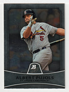 Albert Pujols - St. Louis Cardinals (MLB Baseball Card) 2010 Bowman Platinum # 5 Mint