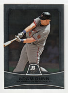 Adam Dunn - Washington Nationals (MLB Baseball Card) 2010 Bowman Platinum # 64 Mint
