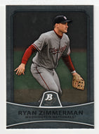 Ryan Zimmerman - Washington Nationals (MLB Baseball Card) 2010 Bowman Platinum # 87 Mint