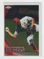 Howie Kendrick - Los Angeles Angels (MLB Baseball Card) 2010 Topps Chrome # 16 Mint