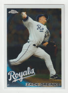Zack Greinke - Kansas City Royals (MLB Baseball Card) 2010 Topps Chrome # 18 Mint