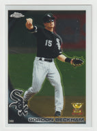 Gordon Beckham - Chicago White Sox (MLB Baseball Card) 2010 Topps Chrome # 36 Mint