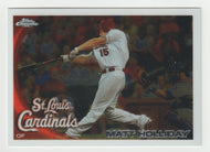 Matt Holliday  - St. Louis Cardinals (MLB Baseball Card) 2010 Topps Chrome # 44 Mint