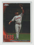 Brandon Phillips - Cincinnati Reds (MLB Baseball Card) 2010 Topps Chrome # 54 Mint