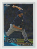 David Price - Tampa Bay Rays (MLB Baseball Card) 2010 Topps Chrome # 72 Mint