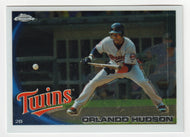Orlando Hudson - Minnesota Twins (MLB Baseball Card) 2010 Topps Chrome # 83 Mint