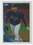Carlos Pena - Tampa Bay Rays (MLB Baseball Card) 2010 Topps Chrome # 101 Mint
