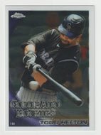 Todd Helton - Colorado Rockies (MLB Baseball Card) 2010 Topps Chrome # 104 Mint
