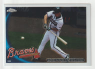 Chipper Jones - Atlanta Braves (MLB Baseball Card) 2010 Topps Chrome # 110 Mint