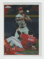 Jimmy Rollins - Philadelphia Phillies (MLB Baseball Card) 2010 Topps Chrome # 116 Mint