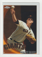 Matt Cain - San Francisco Giants (MLB Baseball Card) 2010 Topps Chrome # 118 Mint