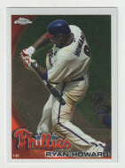 Ryan Howard - Philadelphia Phillies (MLB Baseball Card) 2010 Topps Chrome # 126 Mint