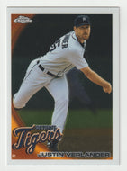 Justin Verlander - Detroit Tigers (MLB Baseball Card) 2010 Topps Chrome # 134 Mint