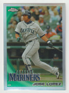 Jose Lopez - Seattle Mariners - Refractors (MLB Baseball Card) 2010 Topps Chrome # 103 Mint