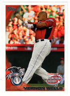 Vernon Wells - Toronto Blue Jays - Home Run Derby (MLB Baseball Card) 2010 Topps Update # 11 Mint