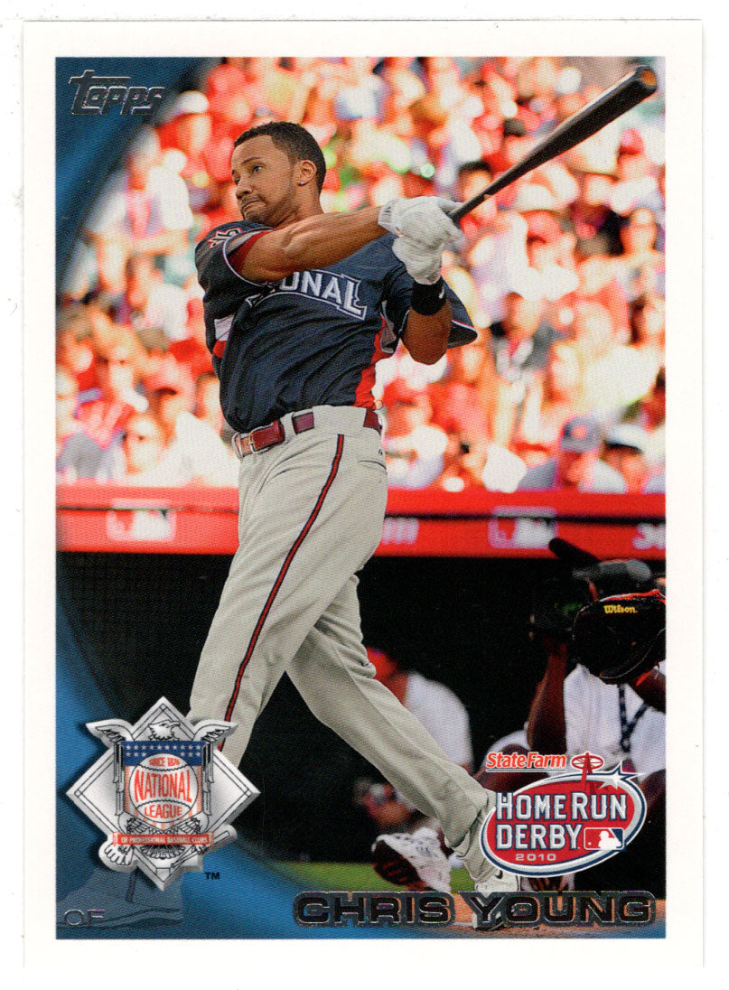 Chris Young - Arizona Diamondbacks - Home Run Derby (MLB Baseball Card) 2010 Topps Update # 38 Mint