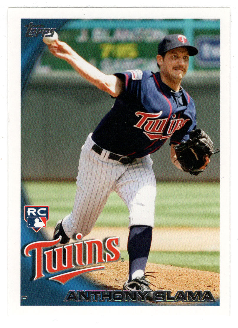 Anthony Slama RC - Minnesota Twins (MLB Baseball Card) 2010 Topps Update # 41 Mint