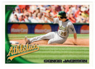 Conor Jackson - Oakland Athletics (MLB Baseball Card) 2010 Topps Update # 42 Mint