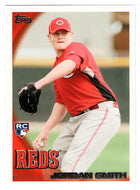 Jordan Smith RC - Cincinnati Reds (MLB Baseball Card) 2010 Topps Update # 53 Mint