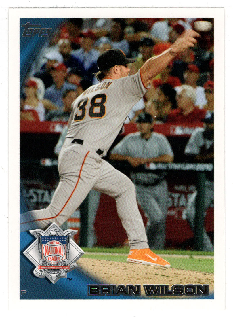 Brian Wilson - San Francisco Giants - National League All-Star (MLB Baseball Card) 2010 Topps Update # 58 Mint