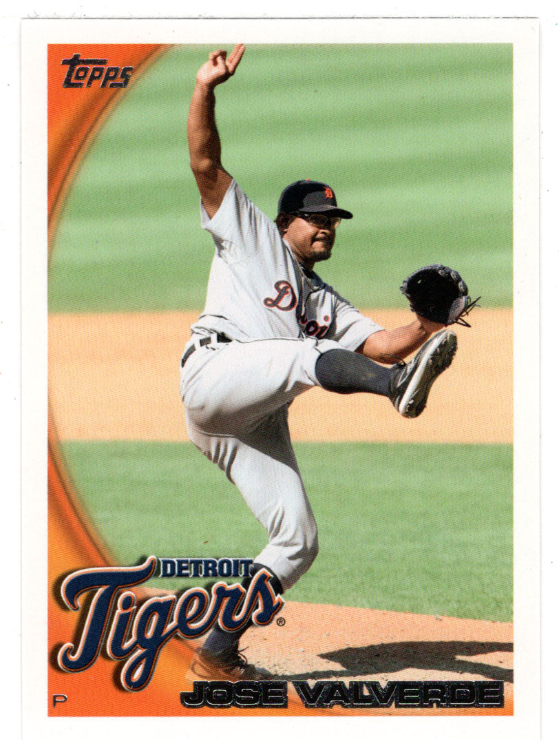 Jose Valverde - Detroit Tigers (MLB Baseball Card) 2010 Topps Update # 64 Mint