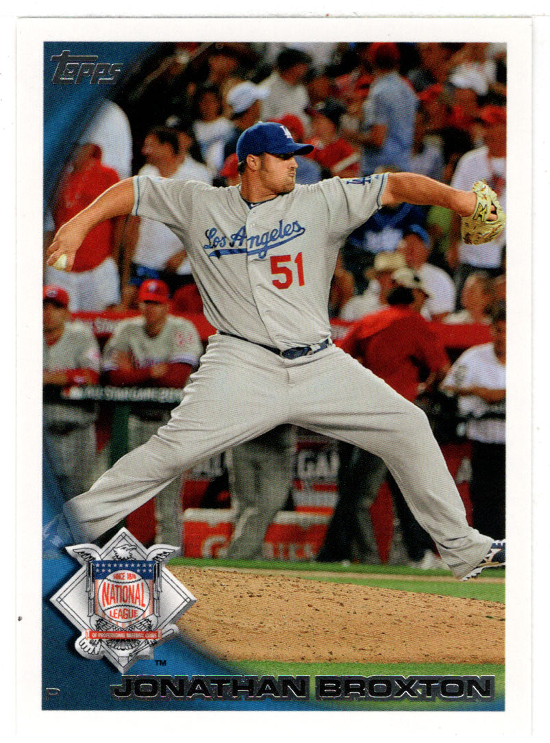 Jonathan Broxton - Los Angeles Dodgers - National League All-Star (MLB Baseball Card) 2010 Topps Update # 70 Mint