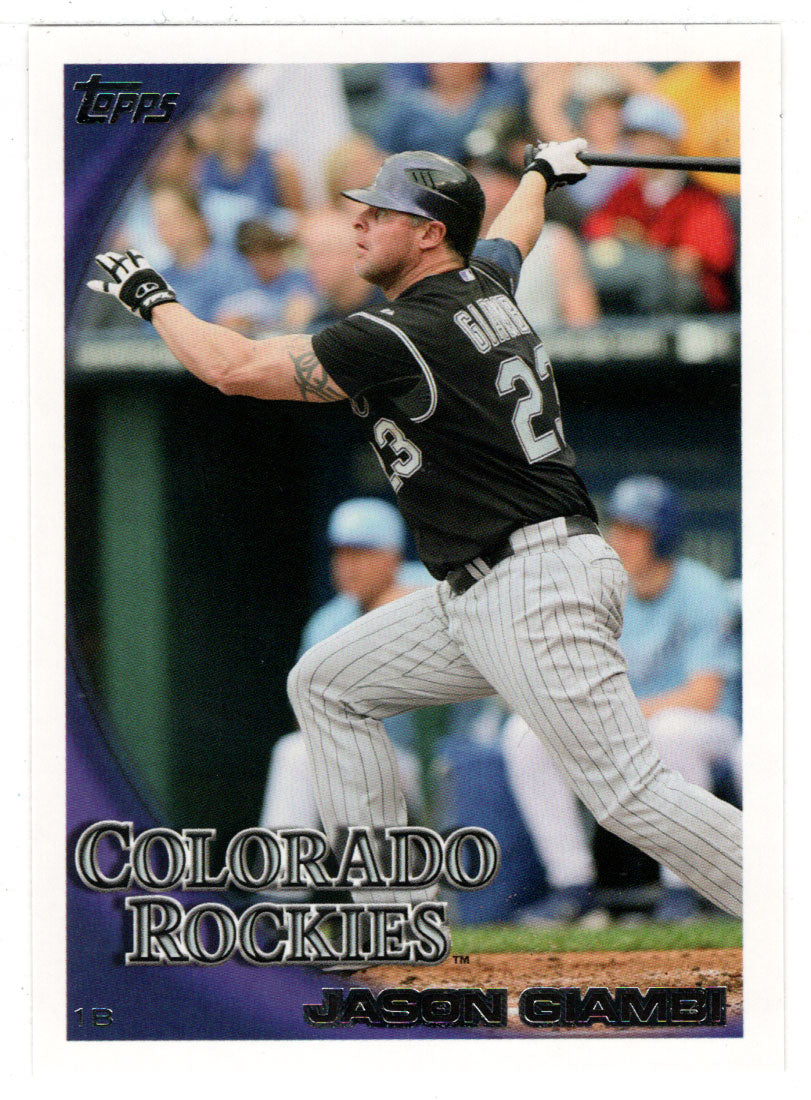 Jason Giambi - Colorado Rockies (MLB Baseball Card) 2010 Topps Update # 71 Mint