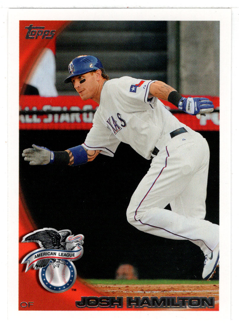 Josh Hamilton - Texas Rangers - American League All-Star (MLB Baseball Card) 2010 Topps Update # 140 Mint