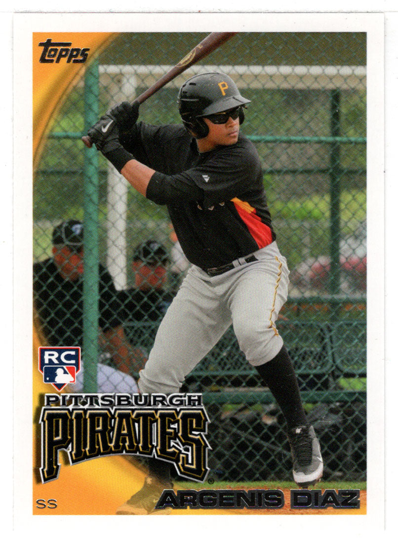 Argenis Diaz RC - Pittsburgh Pirates (MLB Baseball Card) 2010 Topps Update # 147 Mint